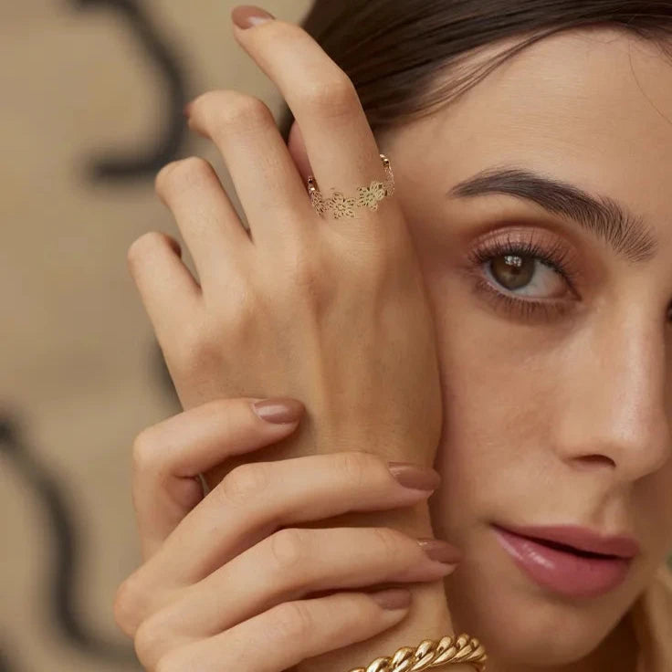 Bague fleur